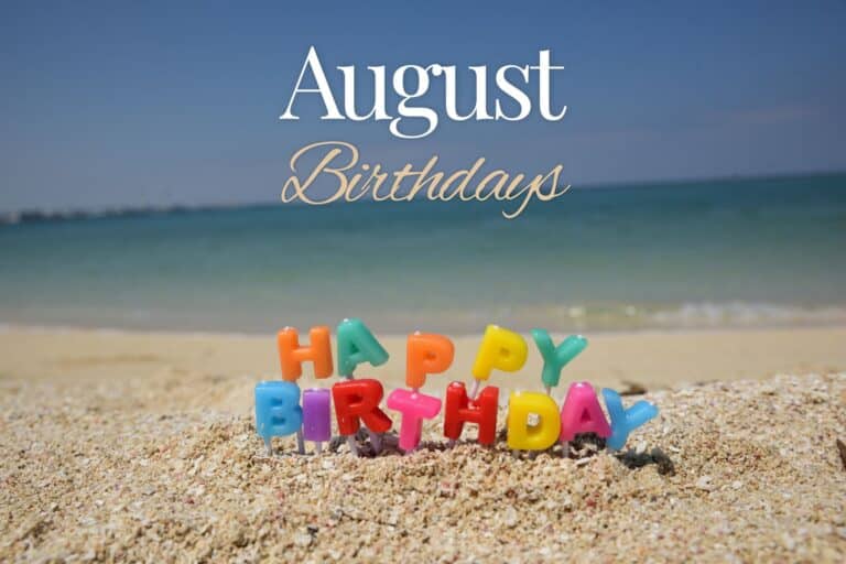 Celebrating Our August Birthdays at A-Plus In-Home Care